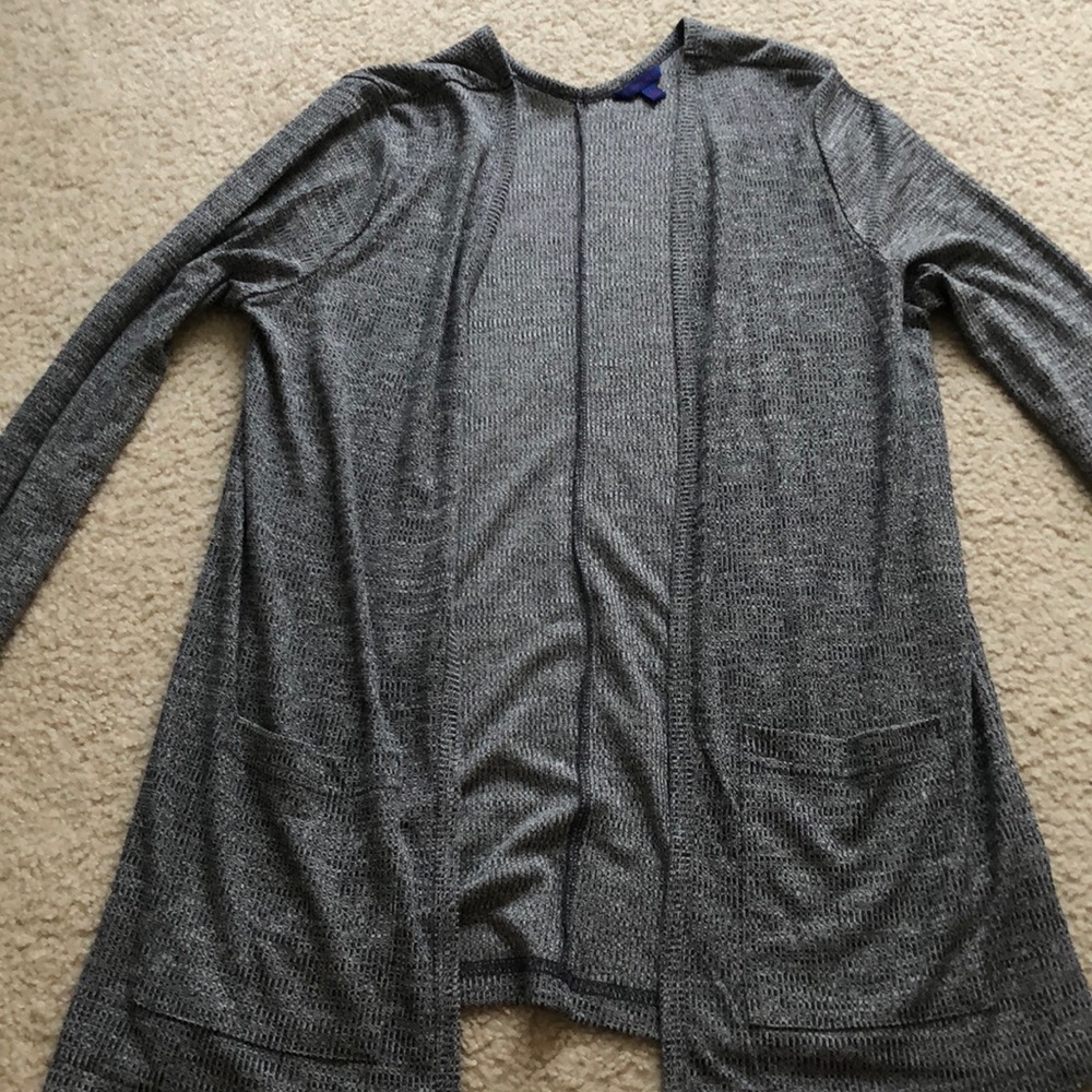 Grey Aeropostale Cardigan SZ L